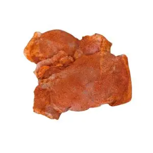 Dijenlapje saté gemarineerd **€ 1,29 per 100 gram**
