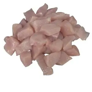Blokjes filet naturel