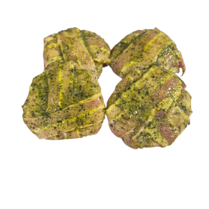 Boerenspekburger Kip & Zo per 4 stuks verpakt