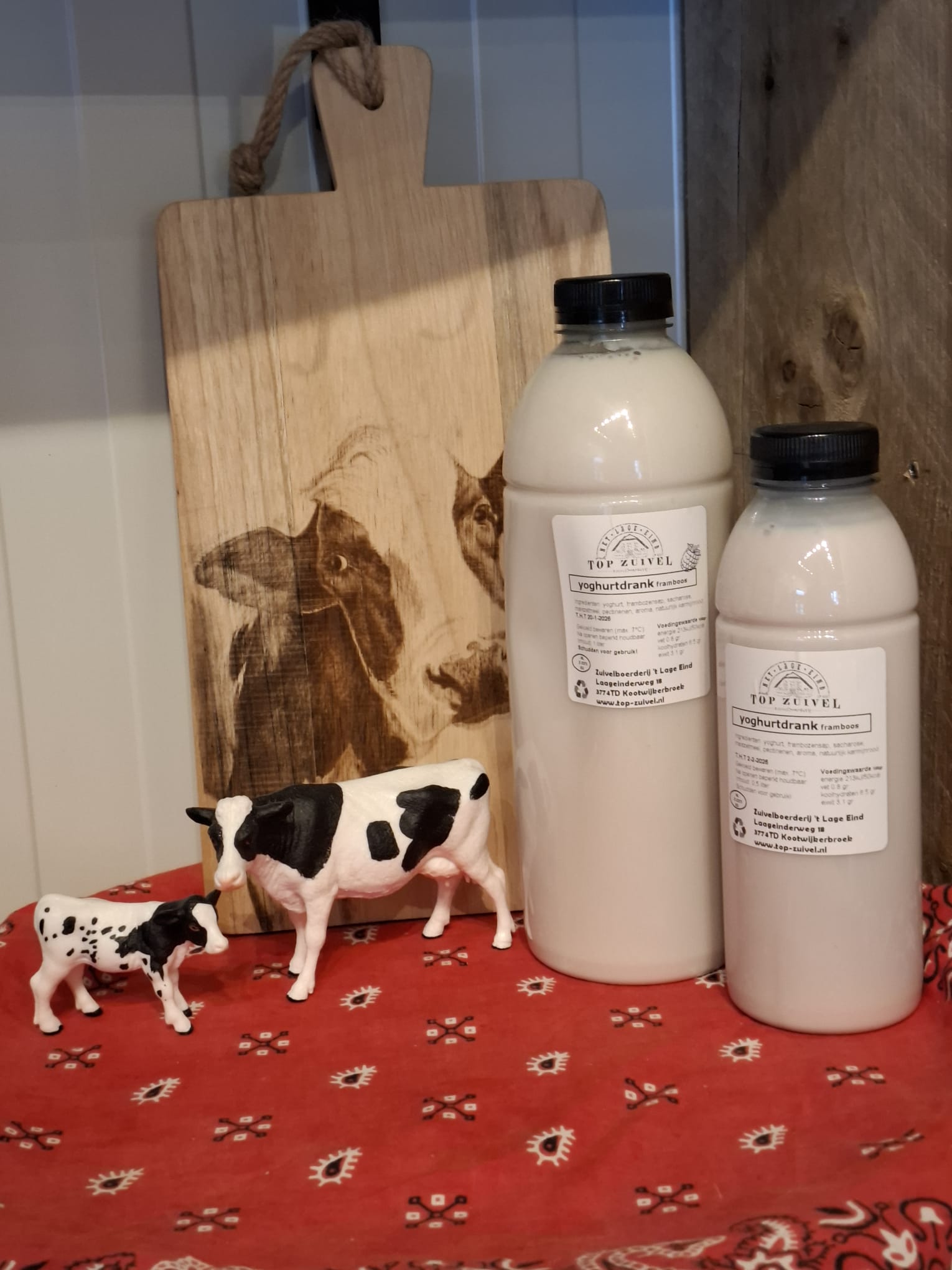 Yoghurtdrank framboos 1 liter
