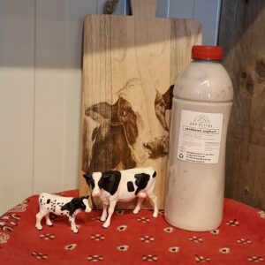 Yoghurt aardbei 1 liter
