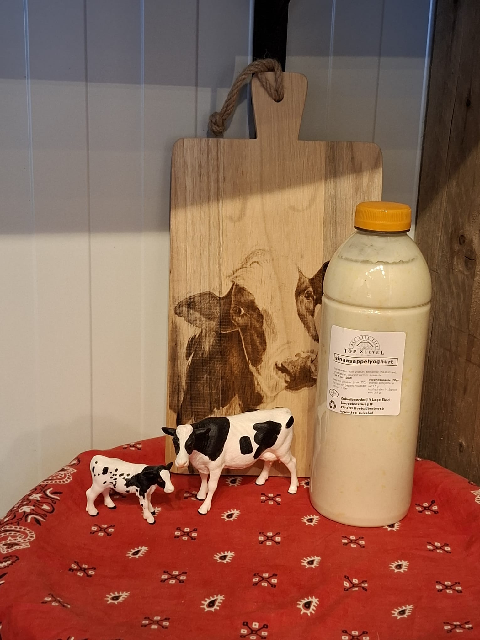 Yoghurt sinaasappel 1 liter