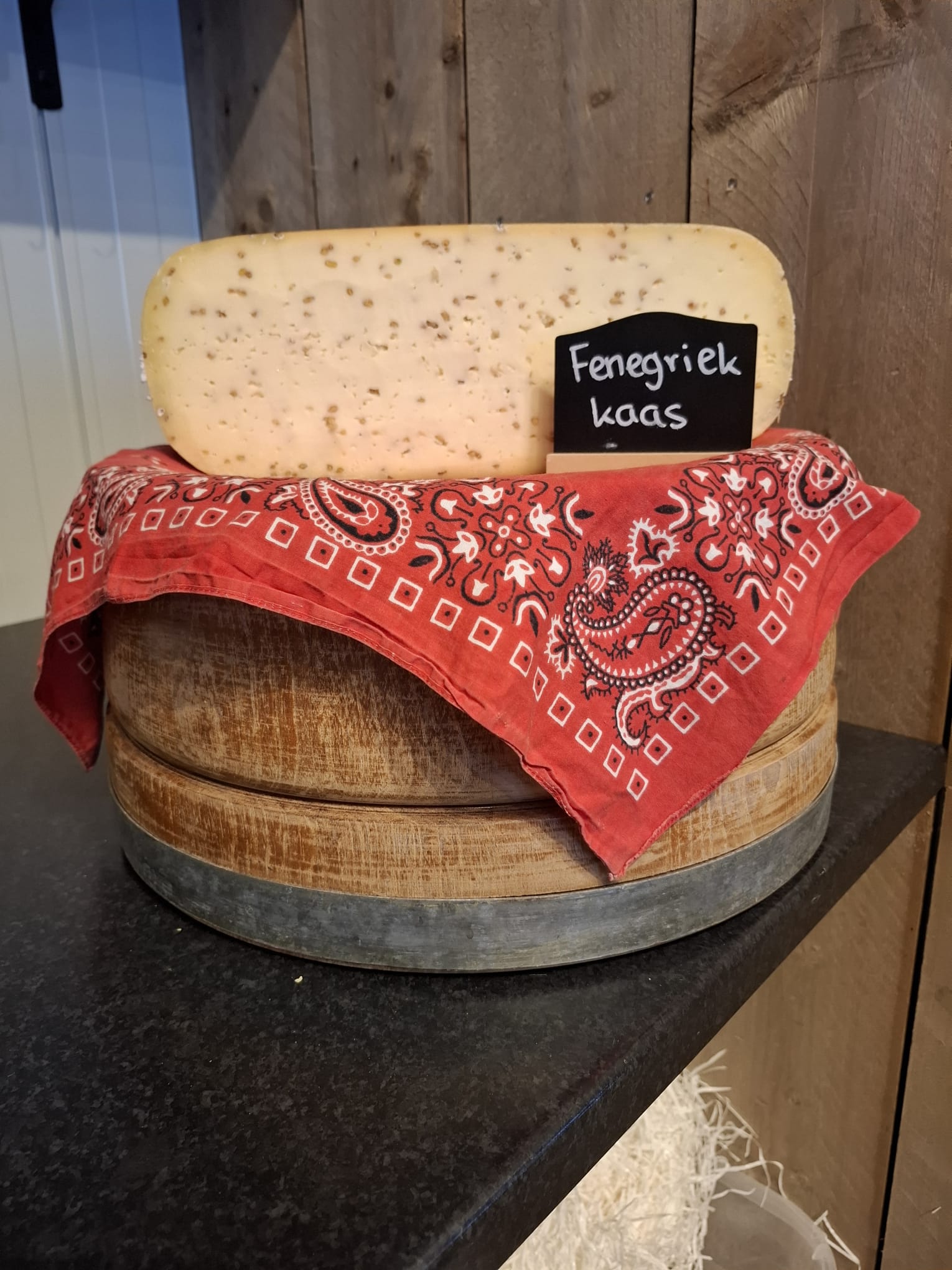 Fenegriek kaas ca. 400 gram