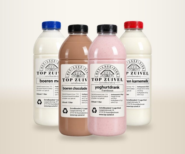 Melk en zuiveldrank van Top Zuivel