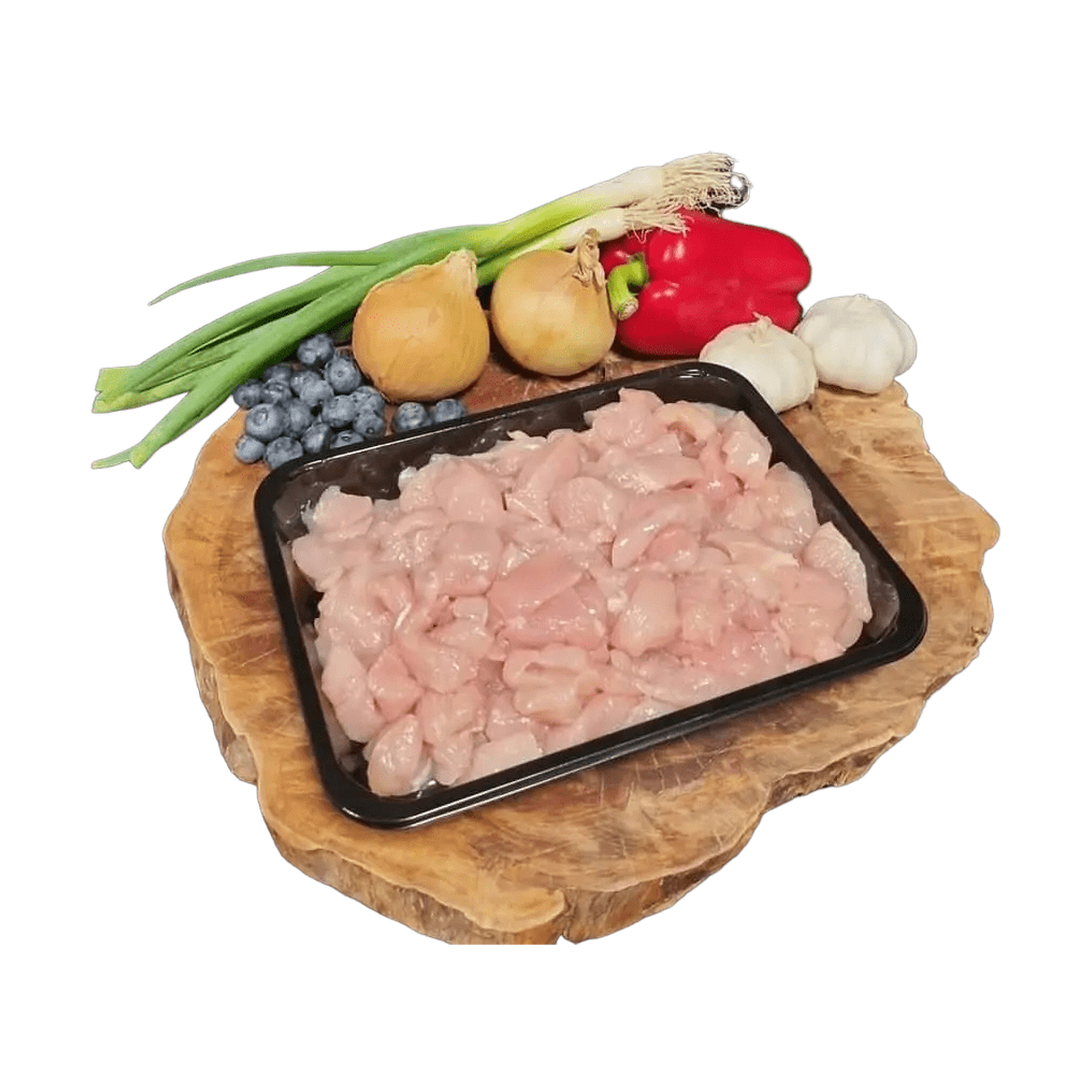 Blokjes filet naturel - Afbeelding 2