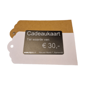 Cadeaukaart € 30,-