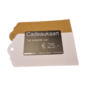 Cadeaukaart € 25,-