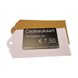 Cadeaukaart € 7,50