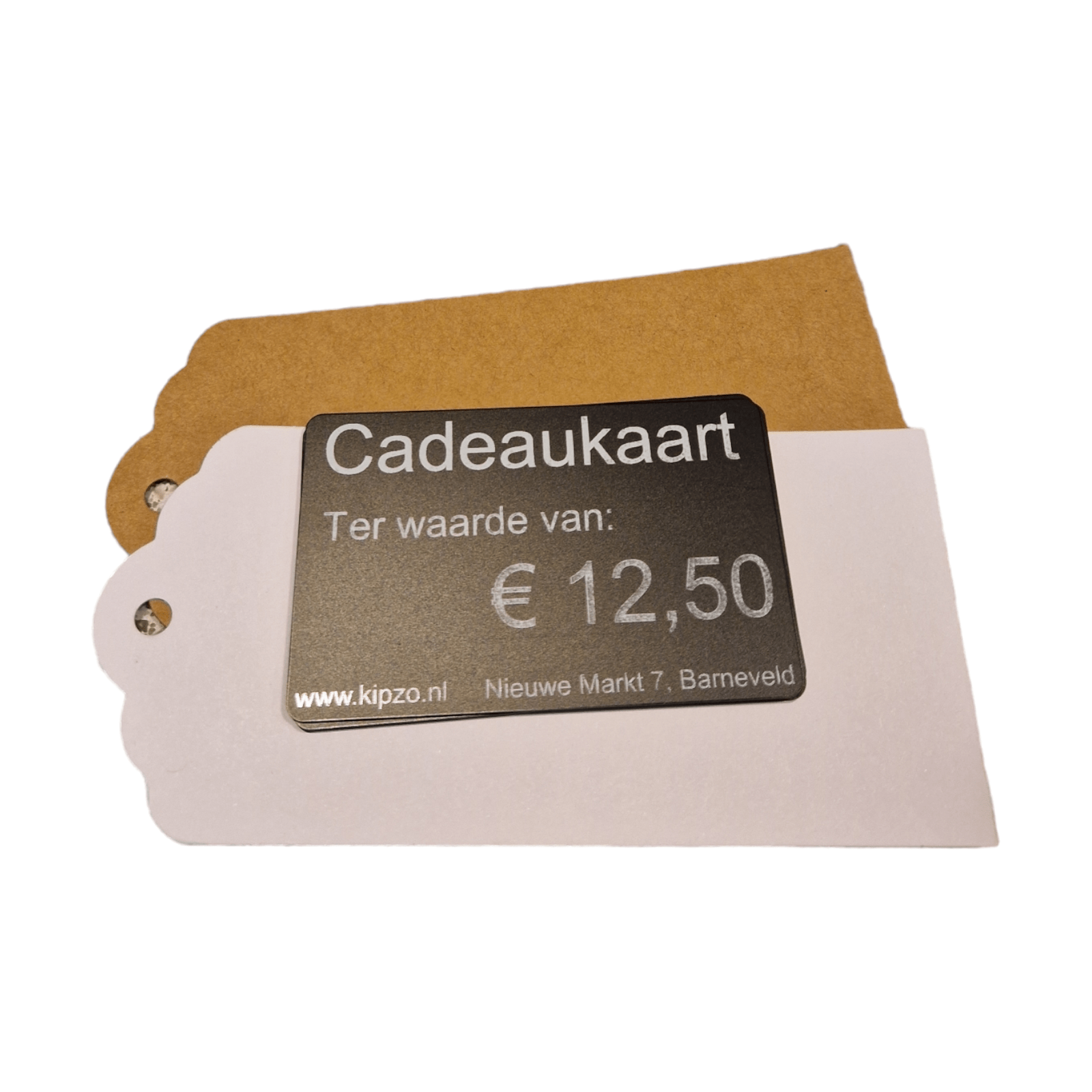 Cadeaukaart € 12,50