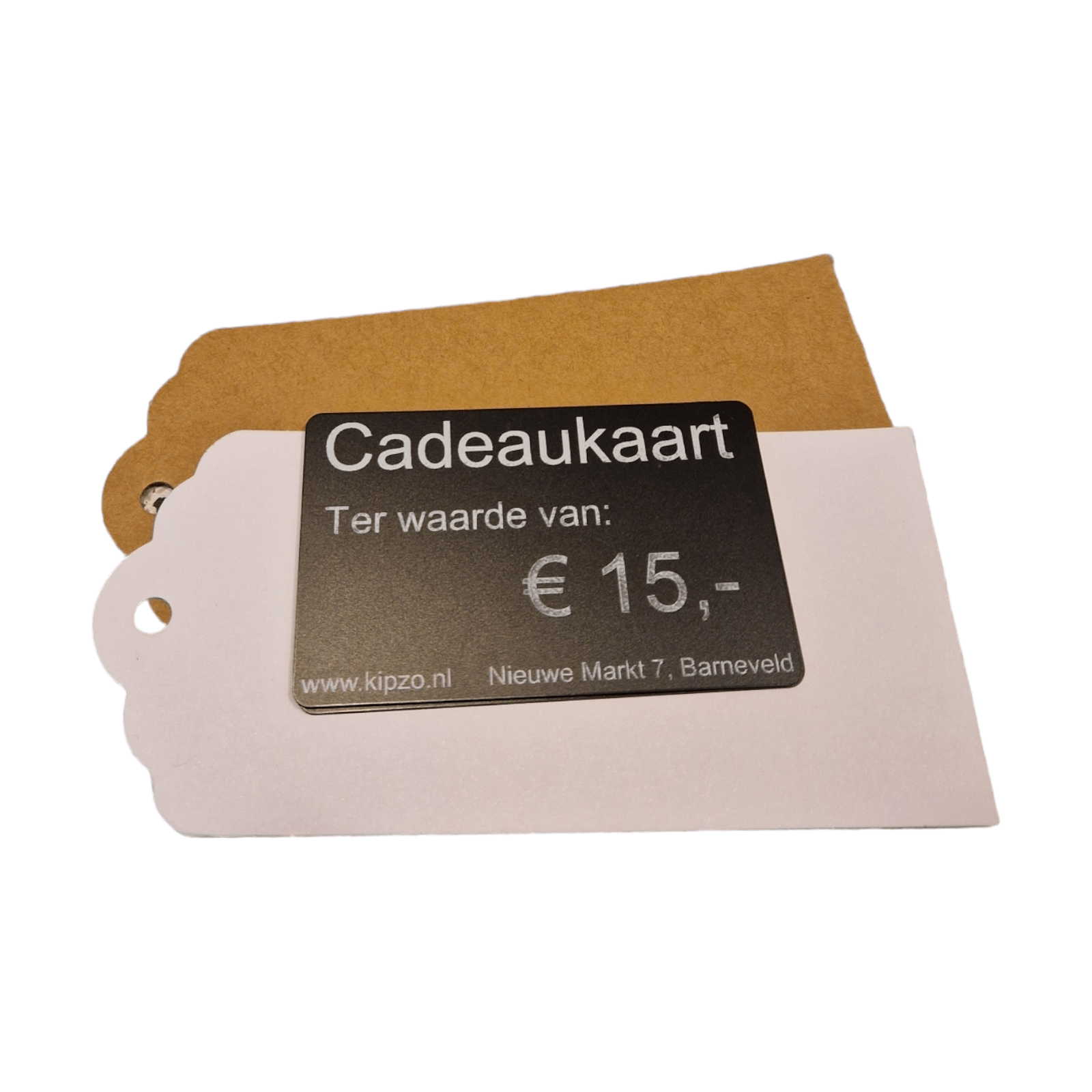 Cadeaukaart € 15,-